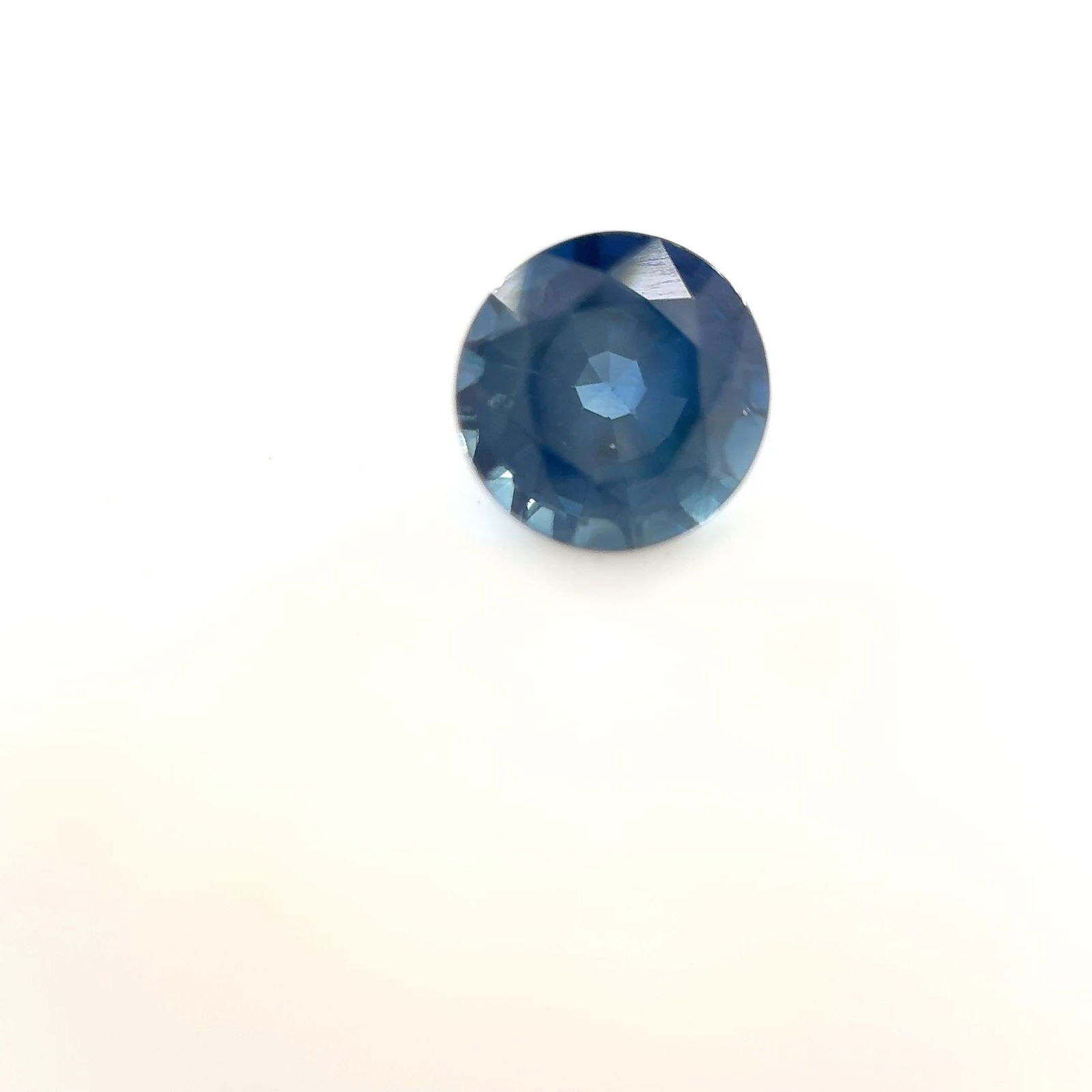 Loose Sapphire Gemstone - Round 1.01ct Blue EC (1 of 1)