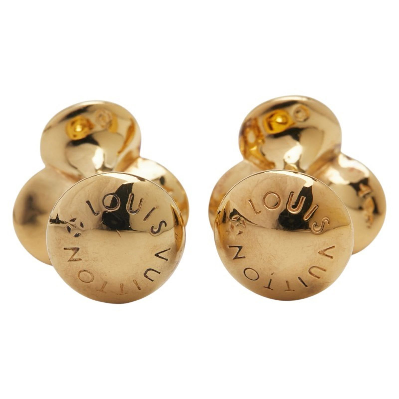 Leather Louis Vuitton Cufflinks - 3