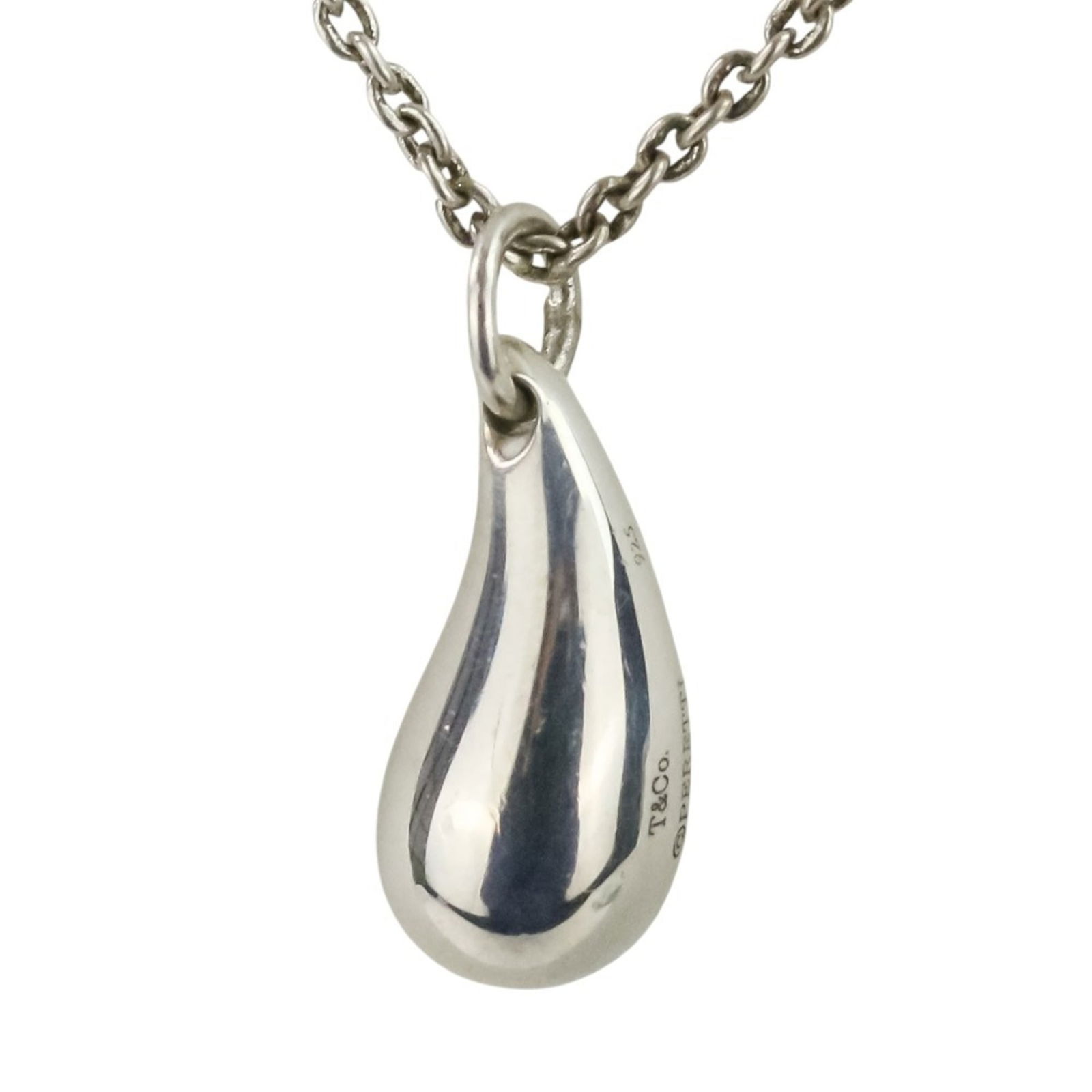 Women's Tiffany & Co. Elsa Peretti SV925 Teardrop Pendant Necklace Silver: Women's Tiffany & Co. Elsa Peretti SV925 Teardrop Pendant Necklace Silver This listing features Women's Tiffany & Co. Elsa Peretti SV925 Teardrop Pendant Necklace Silver. Item specifics are provided b