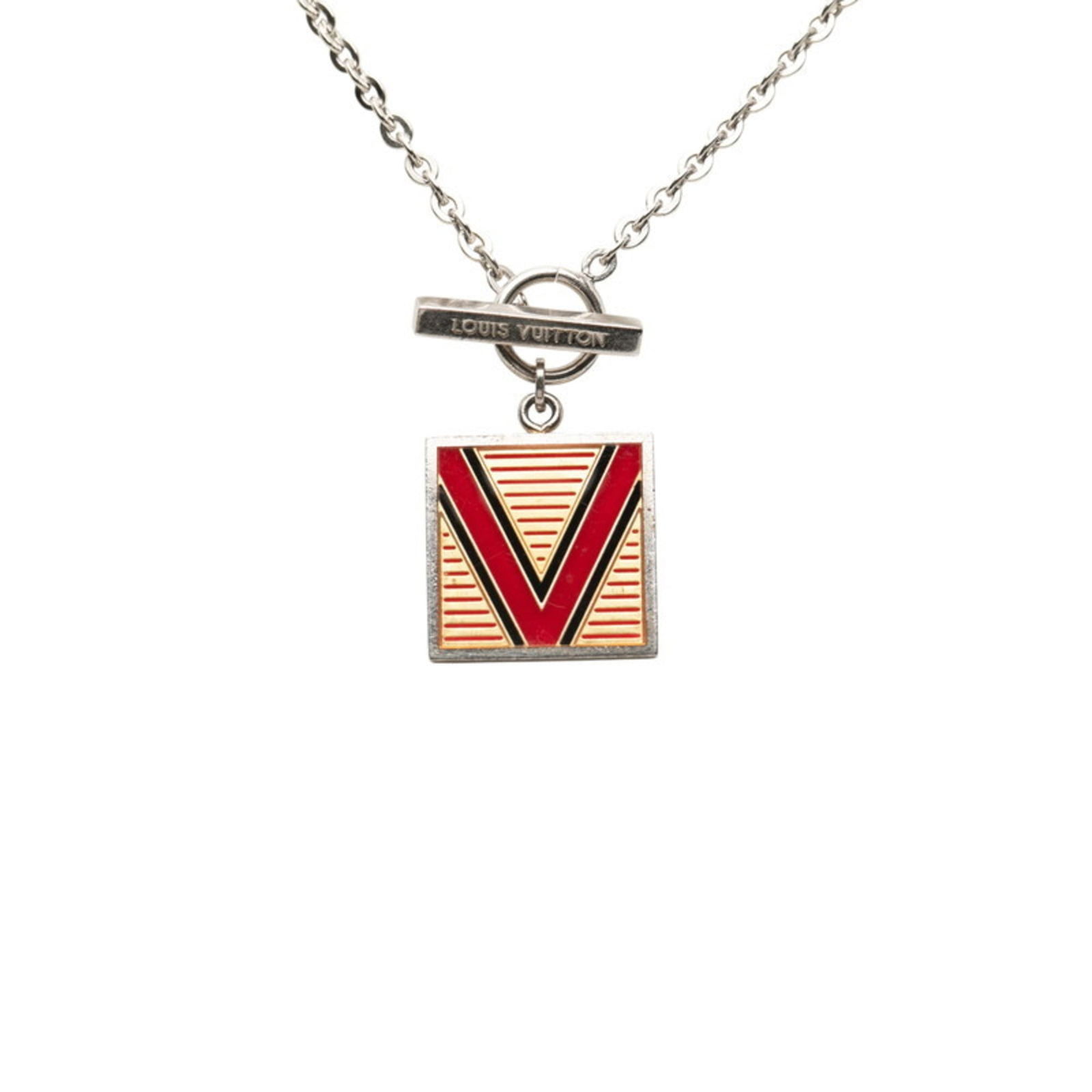 VUITTON Louis Vuitton Necklace M65363 SV925 Silver Women's LOUIS: VUITTON Louis Vuitton Necklace M65363 SV925 Silver Women's LOUIS This listing features VUITTON Louis Vuitton Necklace M65363 SV925 Silver Women's LOUIS. Item specifics are provided below. Item