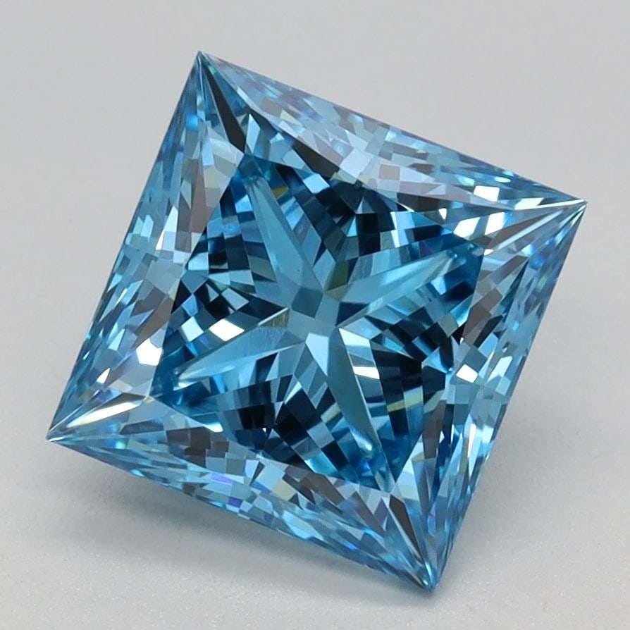 Loose Lab Diamond - IGI Princess 2.08ct Fancy Vivid Blue VVS2: Loose Lab Diamond - IGI Princess 2.08ct Fancy Vivid Blue VVS2 This listing features Loose Lab Diamond - IGI Princess 2.08ct Fancy Vivid Blue VVS2. Item specifics are provided below. Item Specifics:
