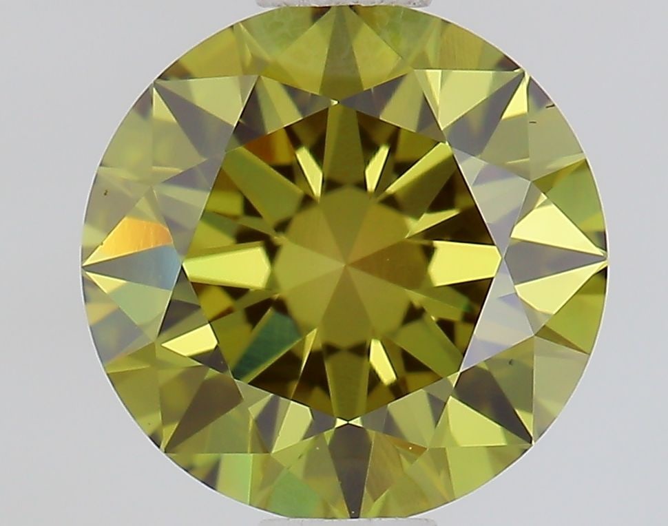 Loose Lab Diamond - IGI Round 1.0ct Fancy Vivid Green VS1 (1 of 1)