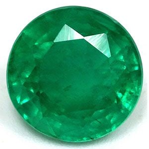 Loose Emerald Gemstone - Round 1.55ct Green SI (1 of 1)