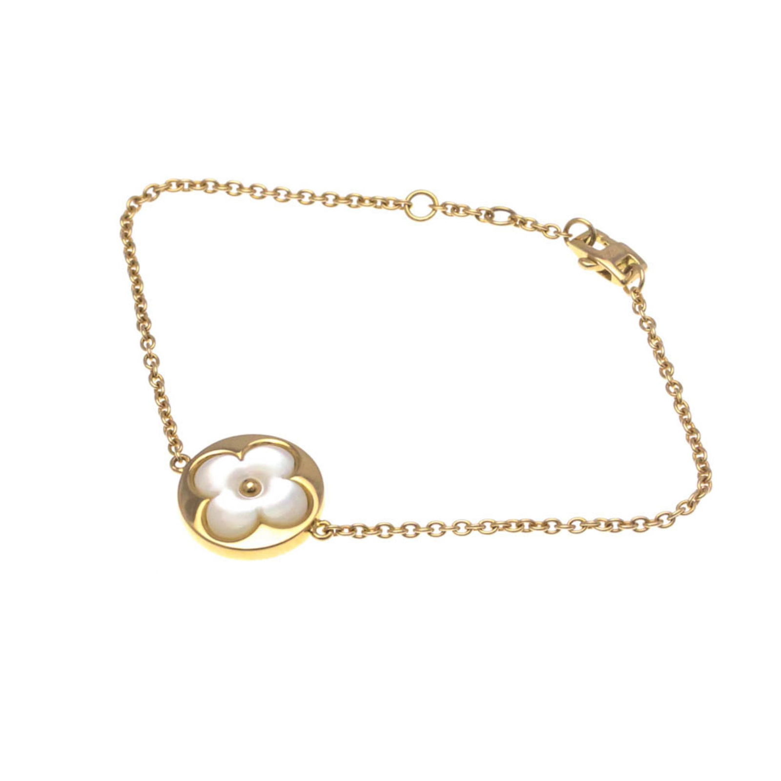 (18K) Louis Vuitton Charm Bracelet Pink Gold (1 of 10)