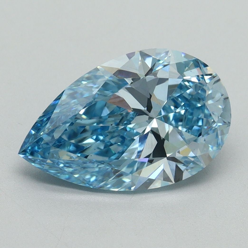Loose Lab Diamond - IGI Pear 2.7ct Fancy Vivid Blue VS1: Loose Lab Diamond - IGI Pear 2.7ct Fancy Vivid Blue VS1 This listing features Loose Lab Diamond - IGI Pear 2.7ct Fancy Vivid Blue VS1. Item specifics are provided below. Item Specifics: Source: This