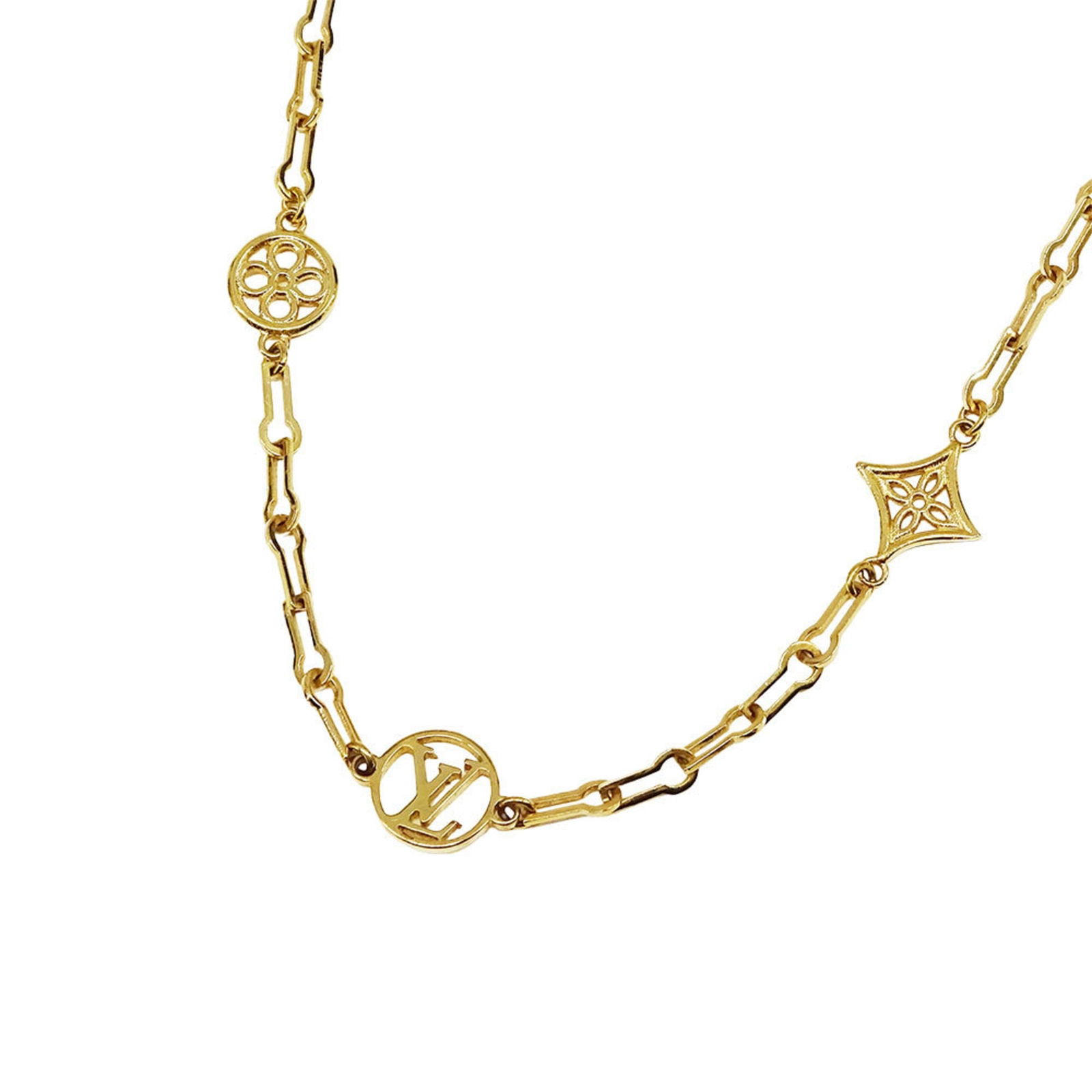 Logo - Louis Vuitton Forever Young Gold Monogram Necklace M69622 - Women's - Accessory: Logo - Louis Vuitton Forever Young Gold Monogram Necklace M69622 - Women's - Accessory This listing features Logo - Louis Vuitton Forever Young Gold Monogram Necklace M69622 - Women's - Accessory.