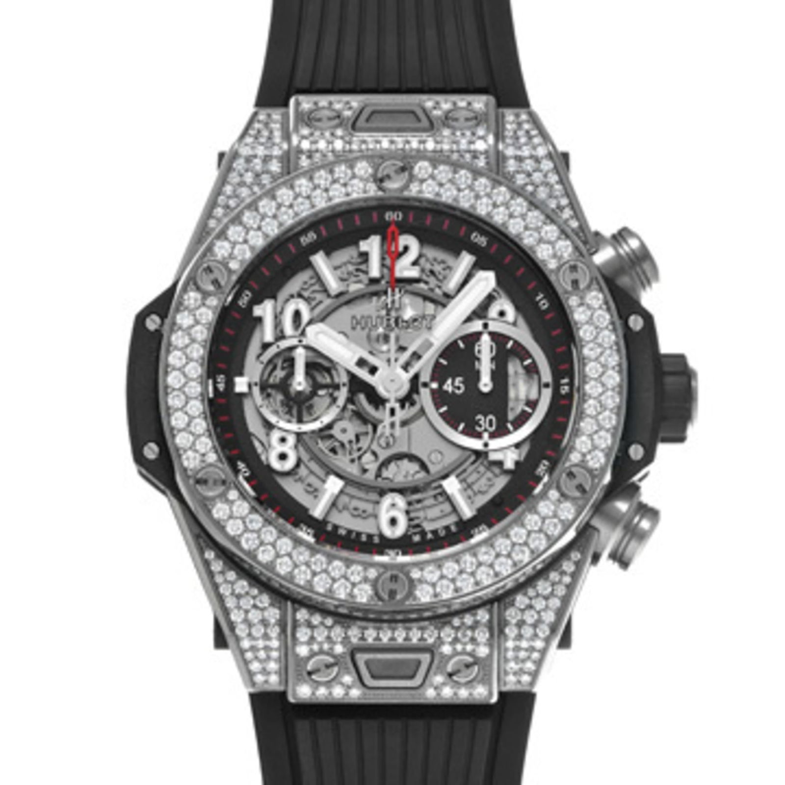 Wristwatch Hublot: Wristwatch Hublot This listing features Wristwatch Hublot. Item specifics are provided below. Item Specifics: Brand: Hublot Type: Wristwatch Gender: Men Material (Case): Titanium Material (Band): Rubb
