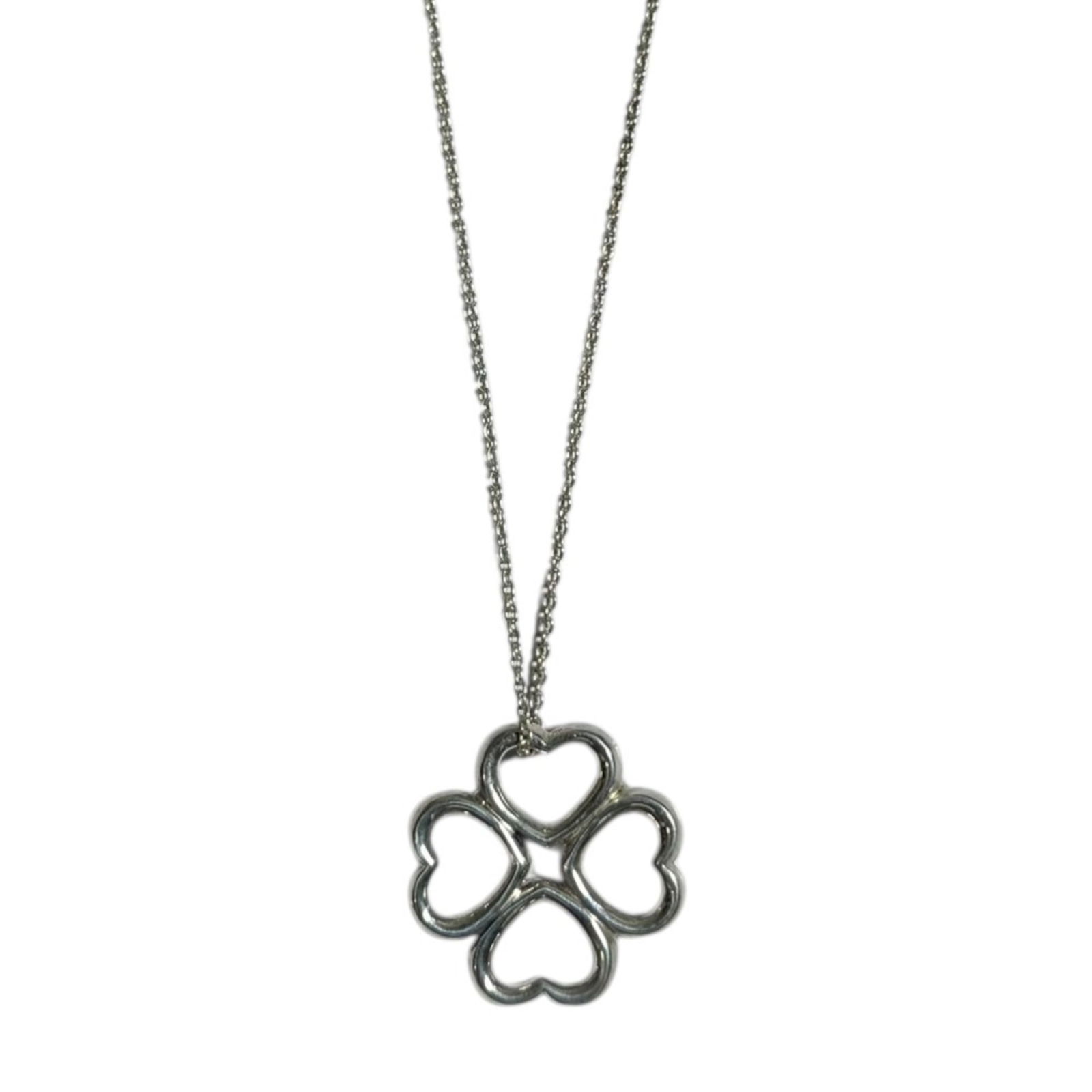 Women Tiffany & Co. Heart Clover Necklace in 925 Silver for: Women Tiffany & Co. Heart Clover Necklace in 925 Silver for This listing features Women Tiffany & Co. Heart Clover Necklace in 925 Silver for. Item specifics are provided below. Item Specifics: