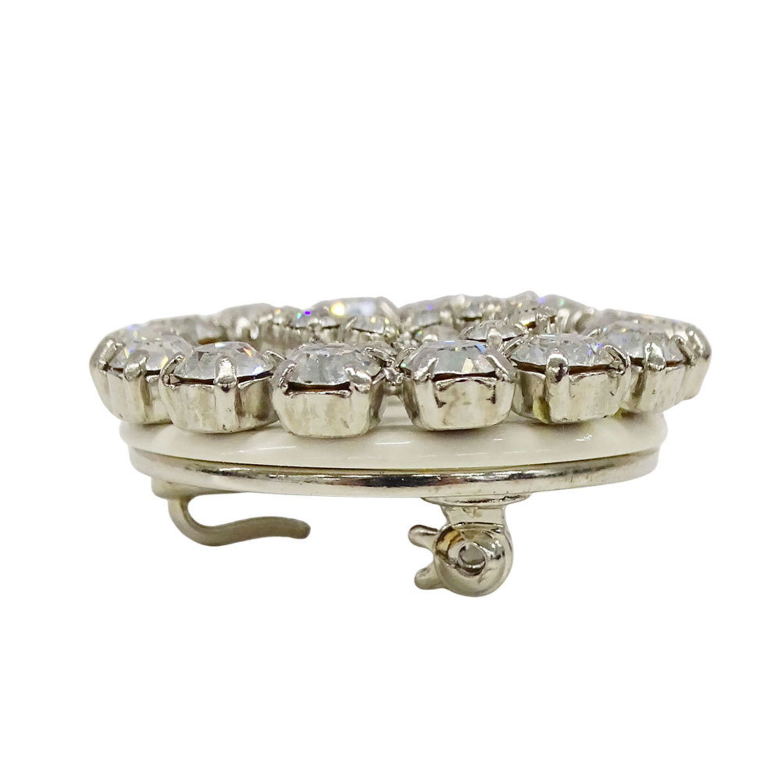 Rhinestone Chanel Brooch - 2