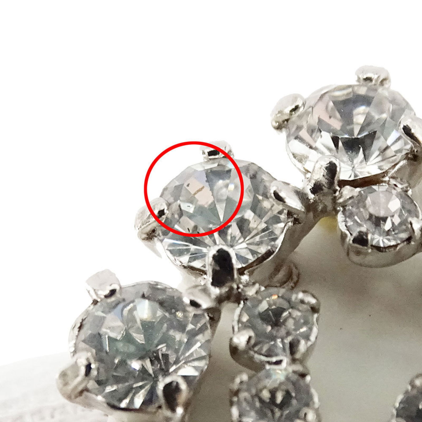 Rhinestone Chanel Brooch - 7