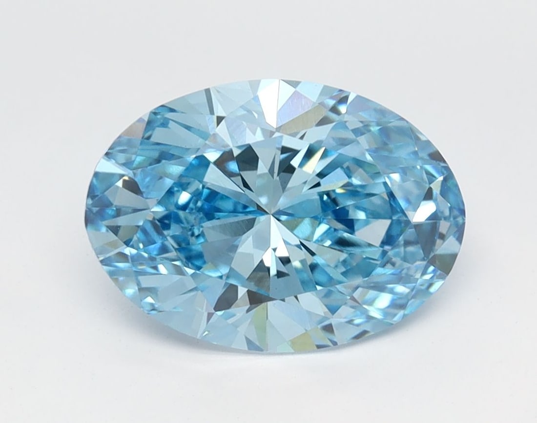 Loose Lab Diamond - IGI Oval 1.83ct Fancy Vivid Blue VS1: Loose Lab Diamond - IGI Oval 1.83ct Fancy Vivid Blue VS1 This listing features Loose Lab Diamond - IGI Oval 1.83ct Fancy Vivid Blue VS1. Item specifics are provided below. Item Specifics: Source: