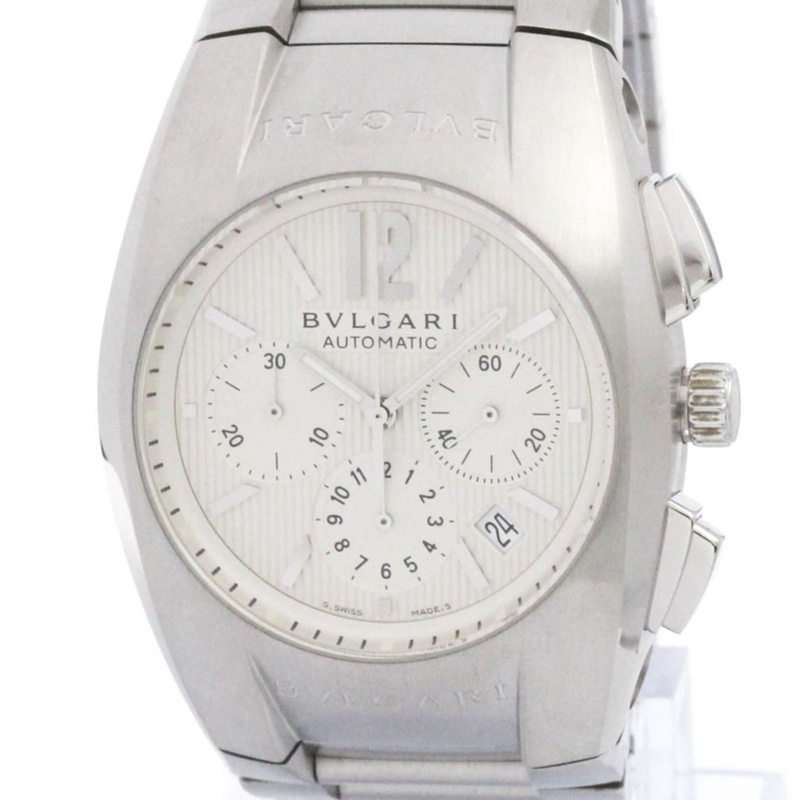 Wristwatch Bvlgari: Wristwatch Bvlgari This listing features Wristwatch Bvlgari. Item specifics are provided below. Item Specifics: Brand: Bvlgari Type: Wristwatch Style: Sport Gender: Men Material (Case): Stainless Stee