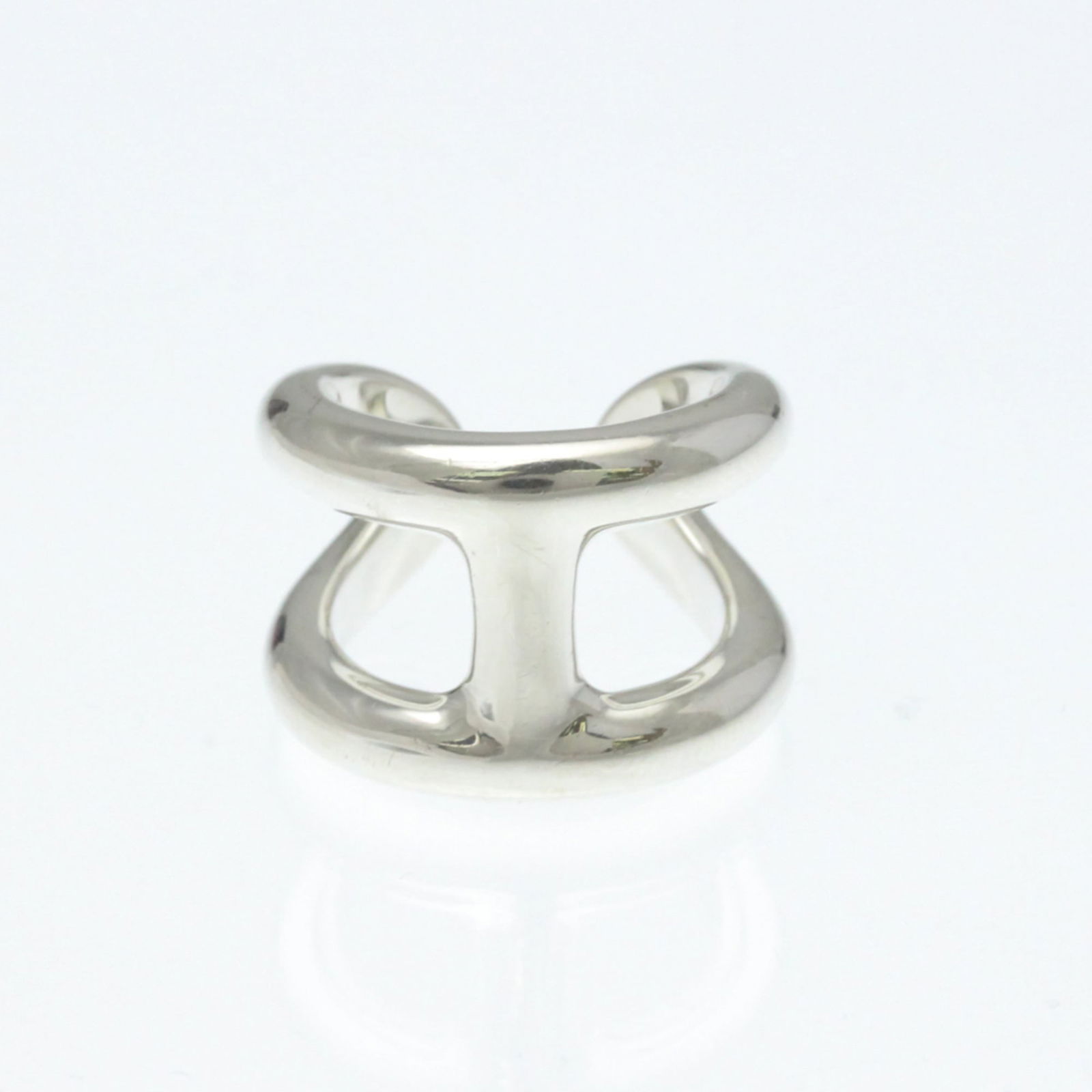 Silver Hermes Band Ring (1 of 10)