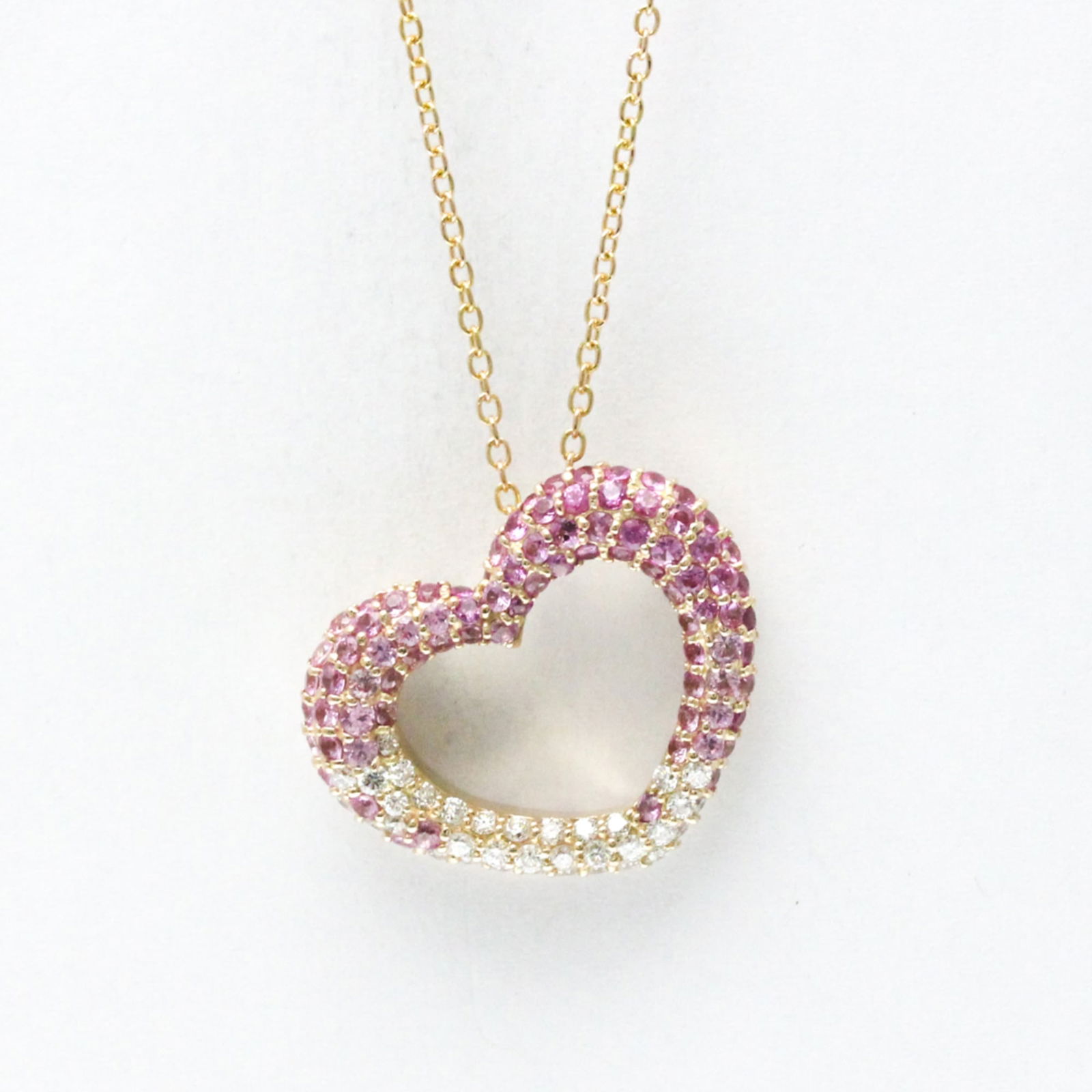 Women Fashion Pendant Necklace (Pink Gold) - Ponte Vecchio Emozione Necklace Pink Gold (18K): Women Fashion Pendant Necklace (Pink Gold) - Ponte Vecchio Emozione Necklace Pink Gold (18K) Diamond - Sapphire Men This listing features Women Fashion Pendant Necklace (Pink Gold) - Ponte Vecchio