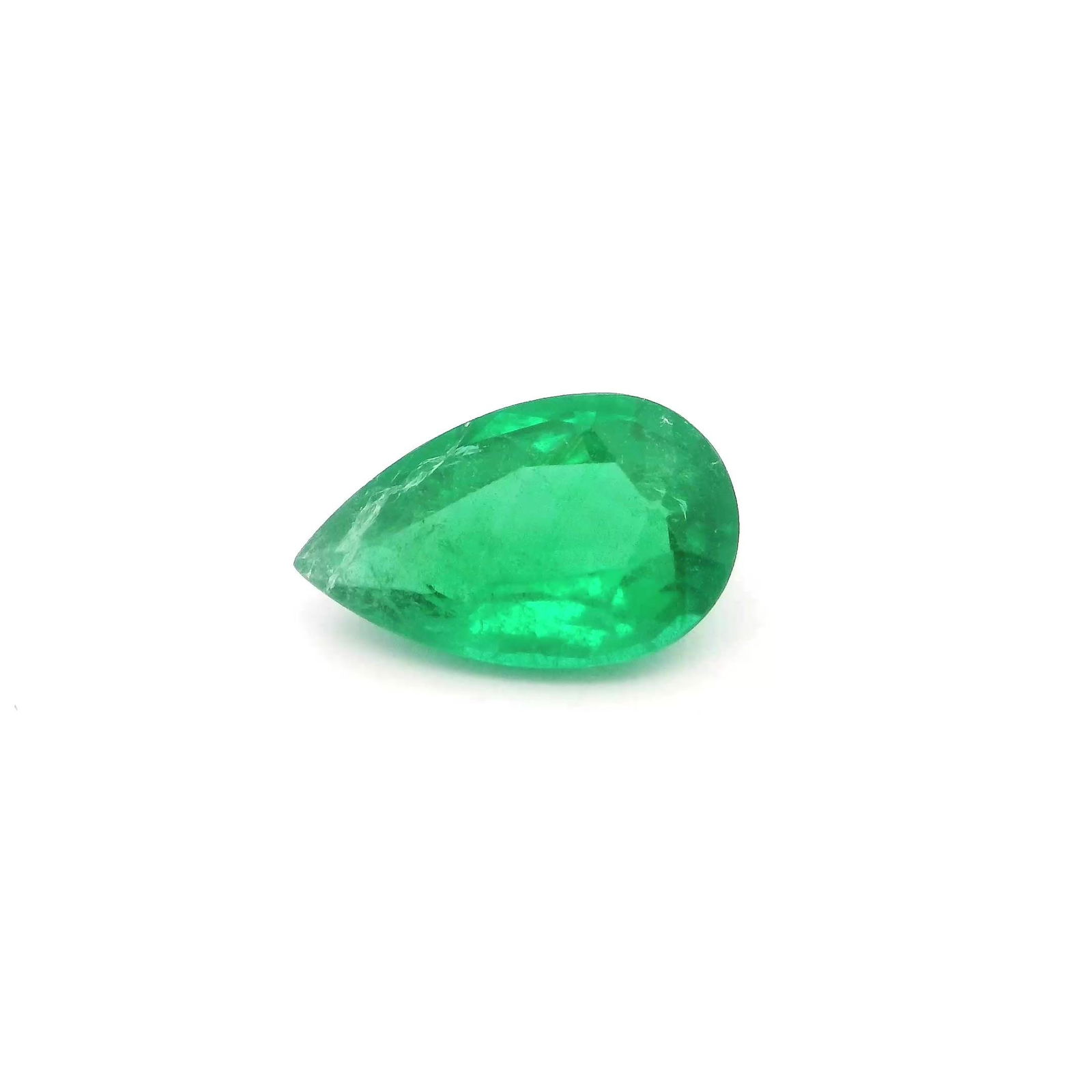 Loose Emerald Gemstone - GSI Pear 1.57ct Green SI: Loose Emerald Gemstone - GSI Pear 1.57ct Green SI This listing features Loose Emerald Gemstone - GSI Pear 1.57ct Green SI. Item specifics are provided below. Item Specifics: Type: Emerald Carat:
