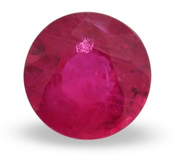 Loose Ruby Gemstone - Round 1.81ct Red EC (1 of 1)