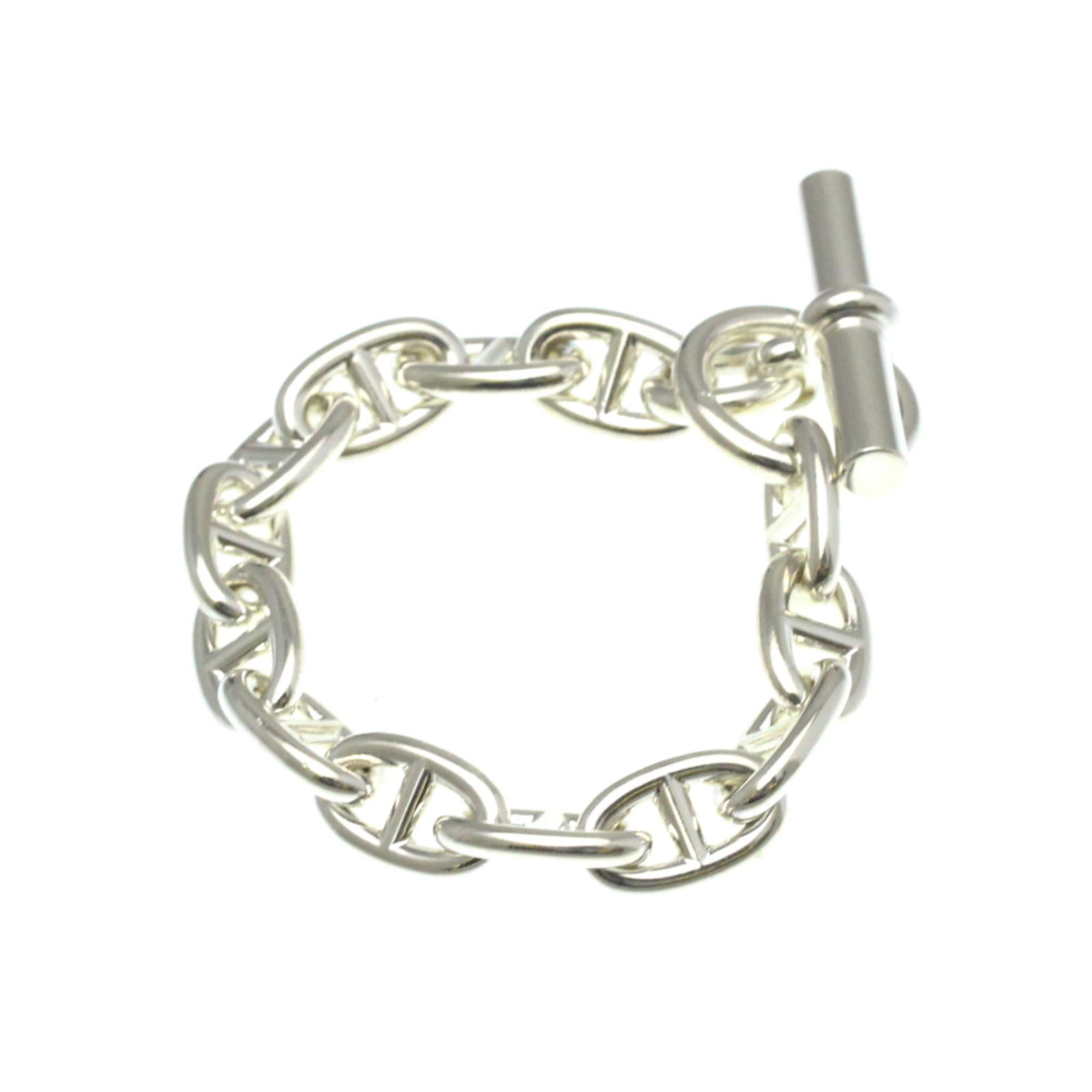 925 Hermes Link Bracelet Silver - 11