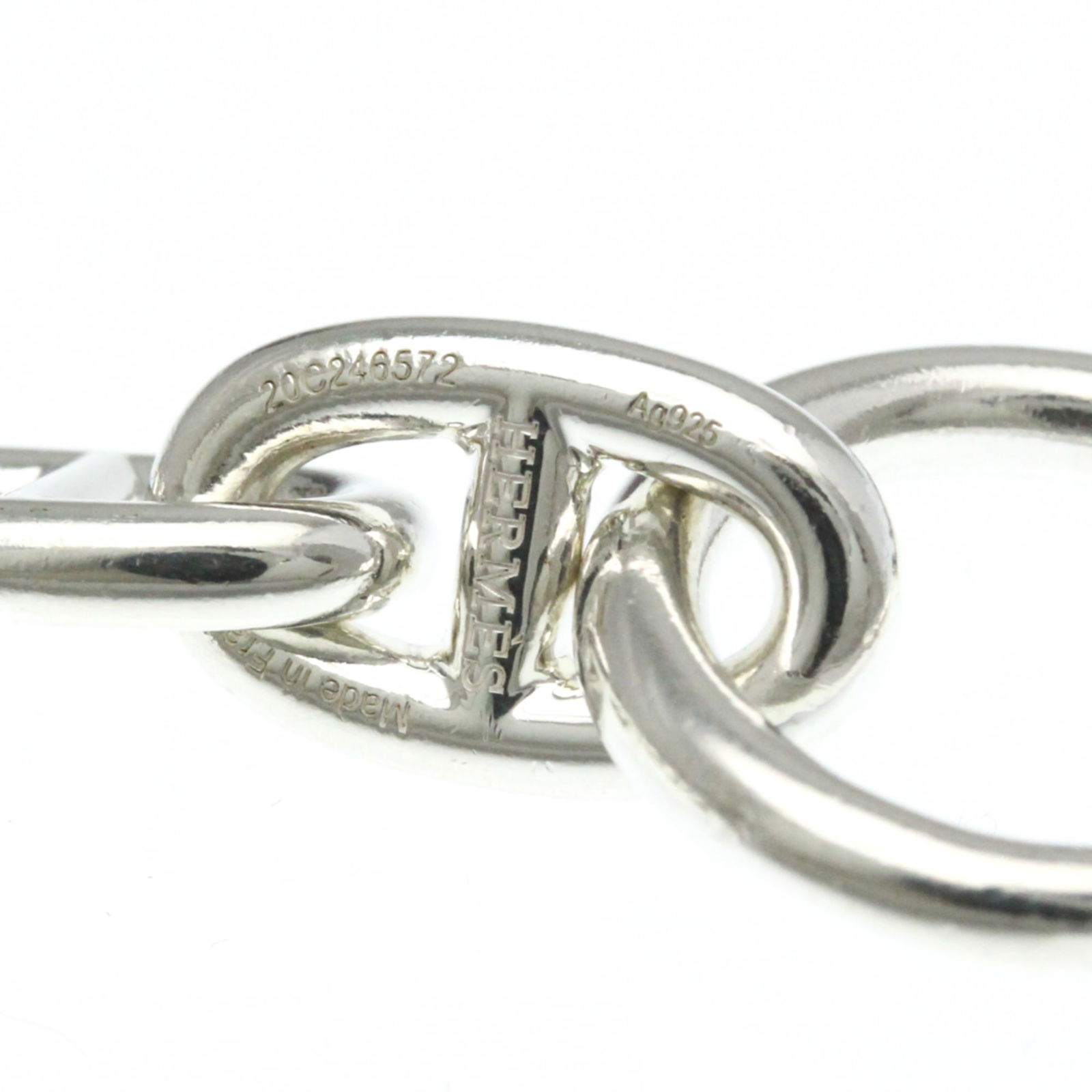 925 Hermes Link Bracelet Silver - 4