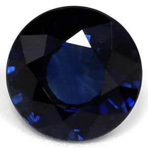 Loose Sapphire Gemstone - Round 1.51ct Blue SI (1 of 1)