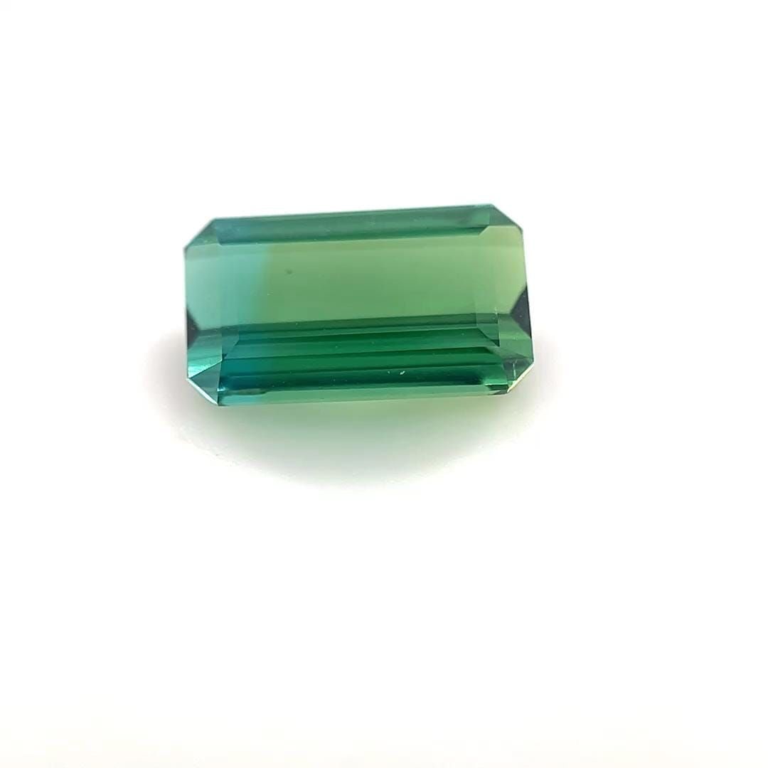 Loose Tourmaline Gemstone - Emerald 1.96ct Blue SI: Loose Tourmaline Gemstone - Emerald 1.96ct Blue SI This listing features Loose Tourmaline Gemstone - Emerald 1.96ct Blue SI. Item specifics are provided below. Item Specifics: Type: Tourmaline