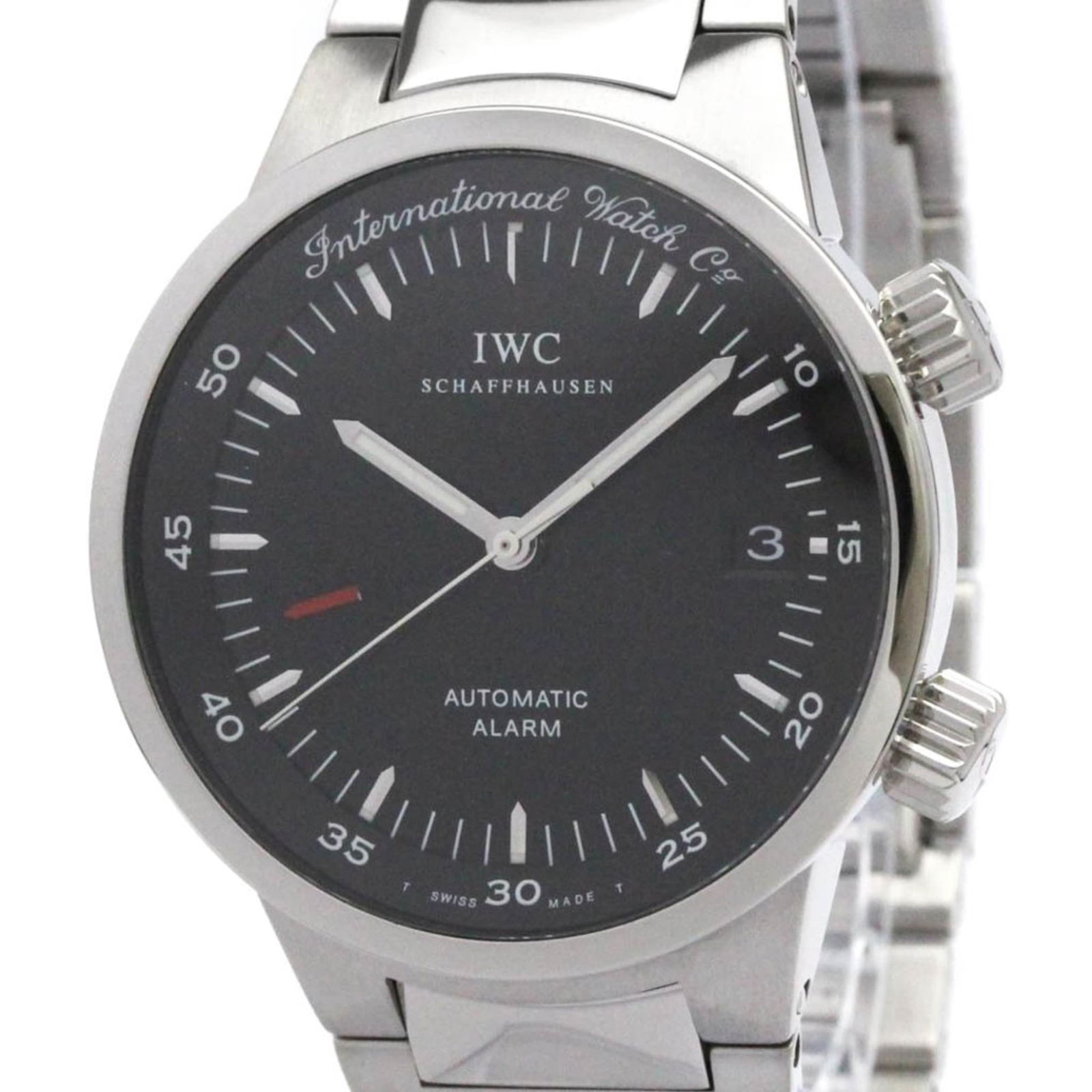 Wristwatch Iwc: Wristwatch Iwc This listing features Wristwatch Iwc. Item specifics are provided below. Item Specifics: Brand: Iwc Type: Wristwatch Style: Sport Gender: Men Material (Case): Stainless Steel Material (
