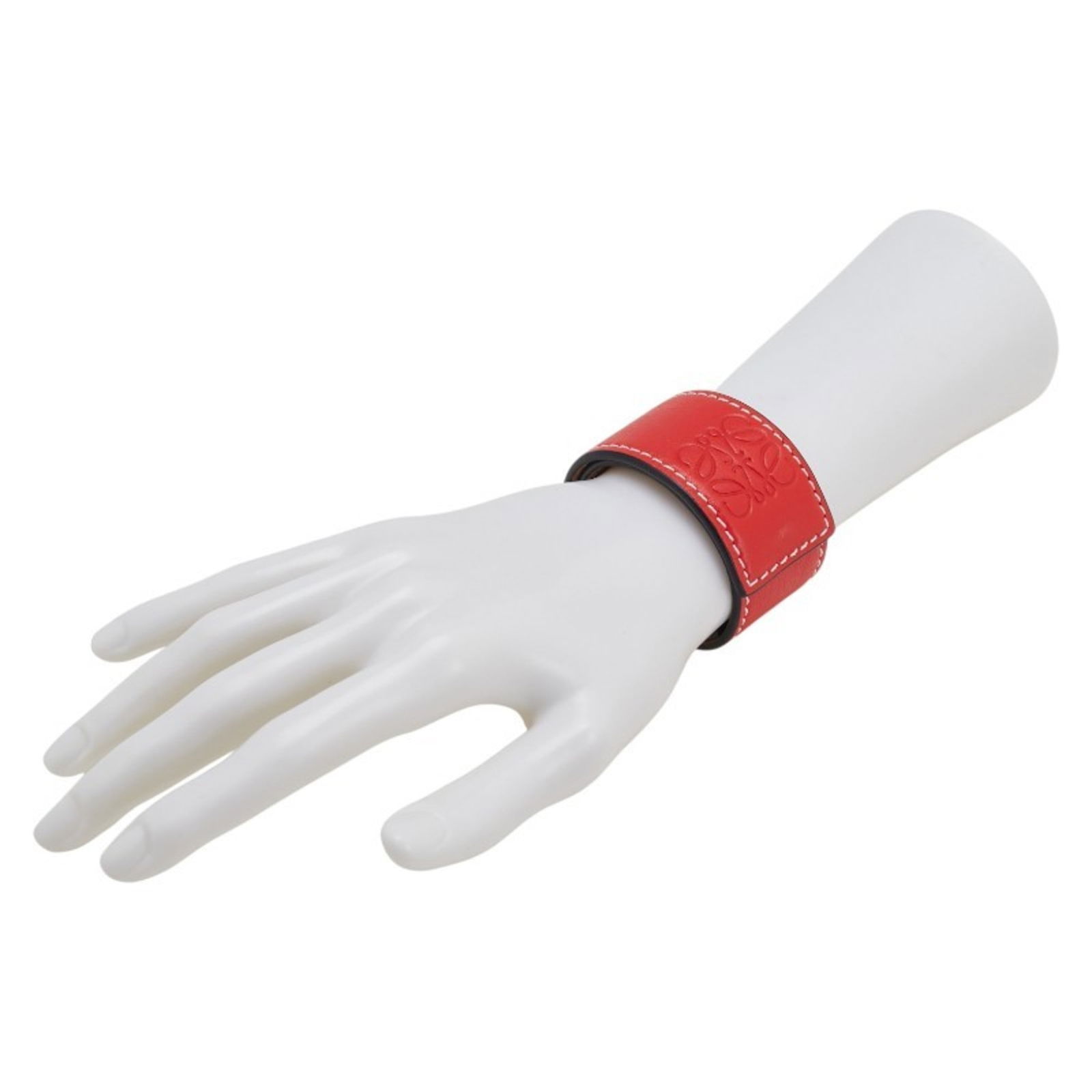 Leather Loewe Charm Bracelet - 5