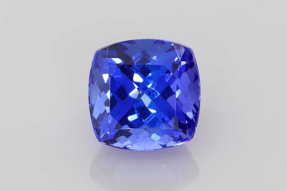 Loose Tanzanite Gemstone - Cushion 3.11ct Blue EC: Loose Tanzanite Gemstone - Cushion 3.11ct Blue EC This listing features Loose Tanzanite Gemstone - Cushion 3.11ct Blue EC. Item specifics are provided below. Item Specifics: Type: Tanzanite Carat:
