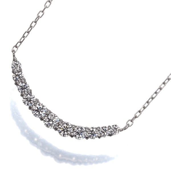 Platinum Diamond 0.501Ct 11P Necklace 950: Platinum Diamond 0.501Ct 11P Necklace 950 This listing features Platinum Diamond 0.501Ct 11P Necklace 950. Item specifics are provided below. Item Specifics: Metal: Platinum Metal Purity: 950 Type: