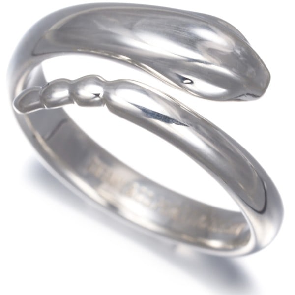 Silver Tiffany&Co. Ring Snake Us6.5-6.75 925 Sterling (1 of 4)
