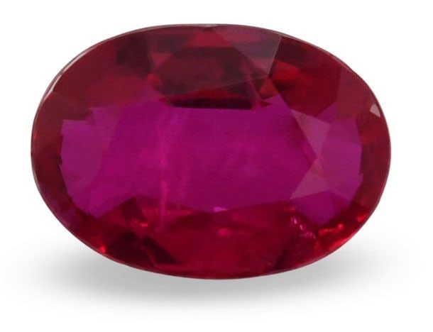 Loose Ruby Gemstone - Oval 1.01ct Red EC (1 of 1)