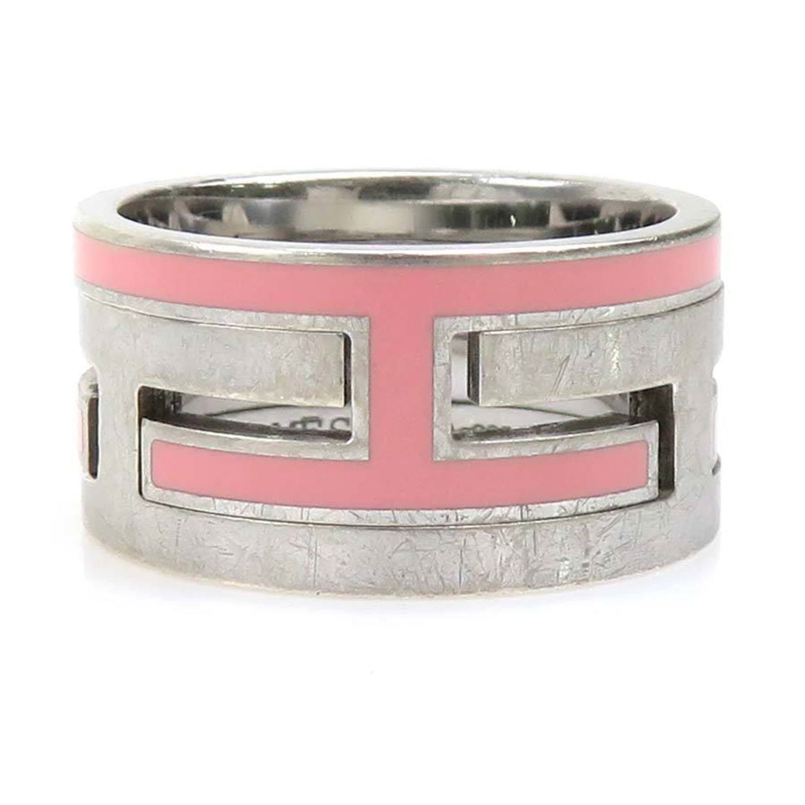 Silver 925 - Hermes Band Ring Enamel: Silver 925 - Hermes Band Ring Enamel This listing features Silver 925 - Hermes Band Ring Enamel. Item specifics are provided below. Item Specifics: Brand: Hermes Type: Band Ring Gender: Women Color: