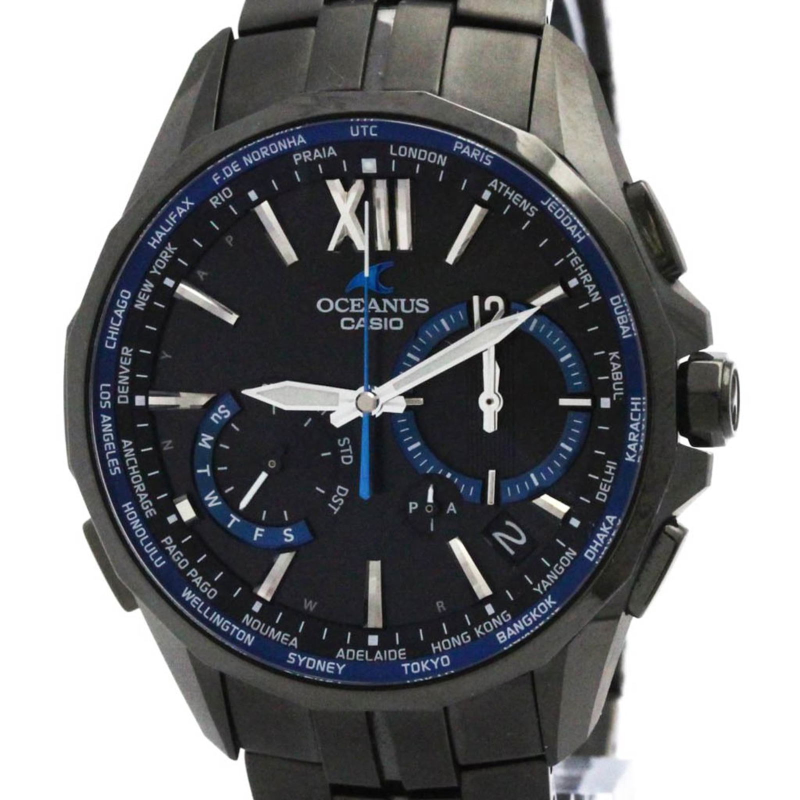 Wristwatch Casio: Wristwatch Casio This listing features Wristwatch Casio. Item specifics are provided below. Item Specifics: Brand: Casio Type: Wristwatch Style: Sport Gender: Men Material (Case): Titanium Material (B