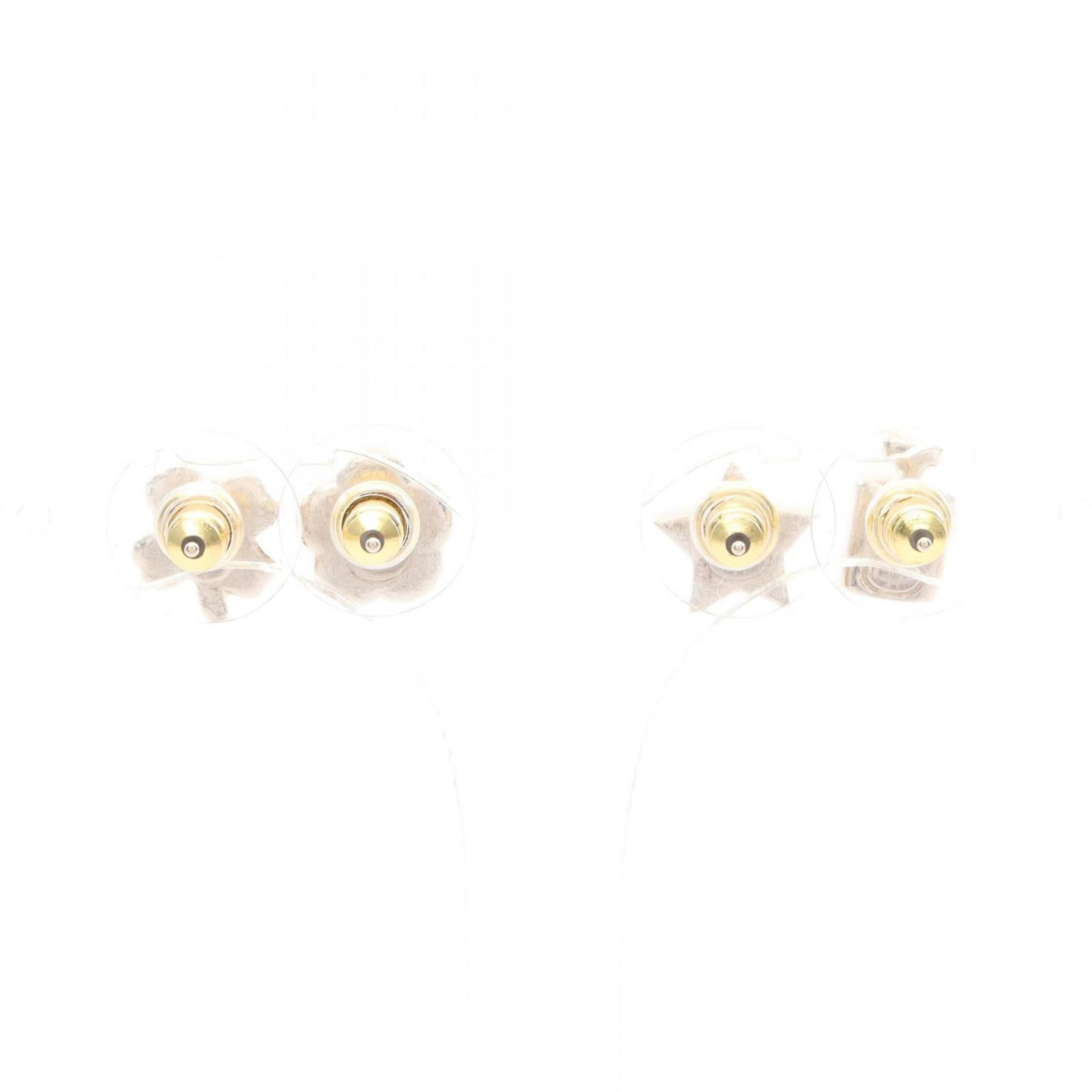 Plating Chanel Stud Earrings Gold - 2