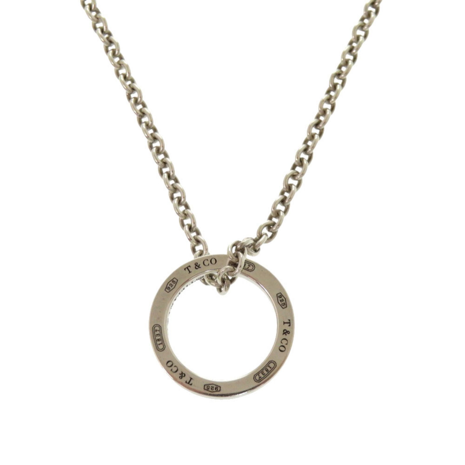 TIFFANY & Co. - Tiffany Circle Pendant - 925 Sterling Silver - Necklace - Accessory - 1470: TIFFANY & Co. - Tiffany Circle Pendant - 925 Sterling Silver - Necklace - Accessory - 1470 This listing features TIFFANY & Co. - Tiffany Circle Pendant - 925 Sterling Silver - Necklace - Accessory -