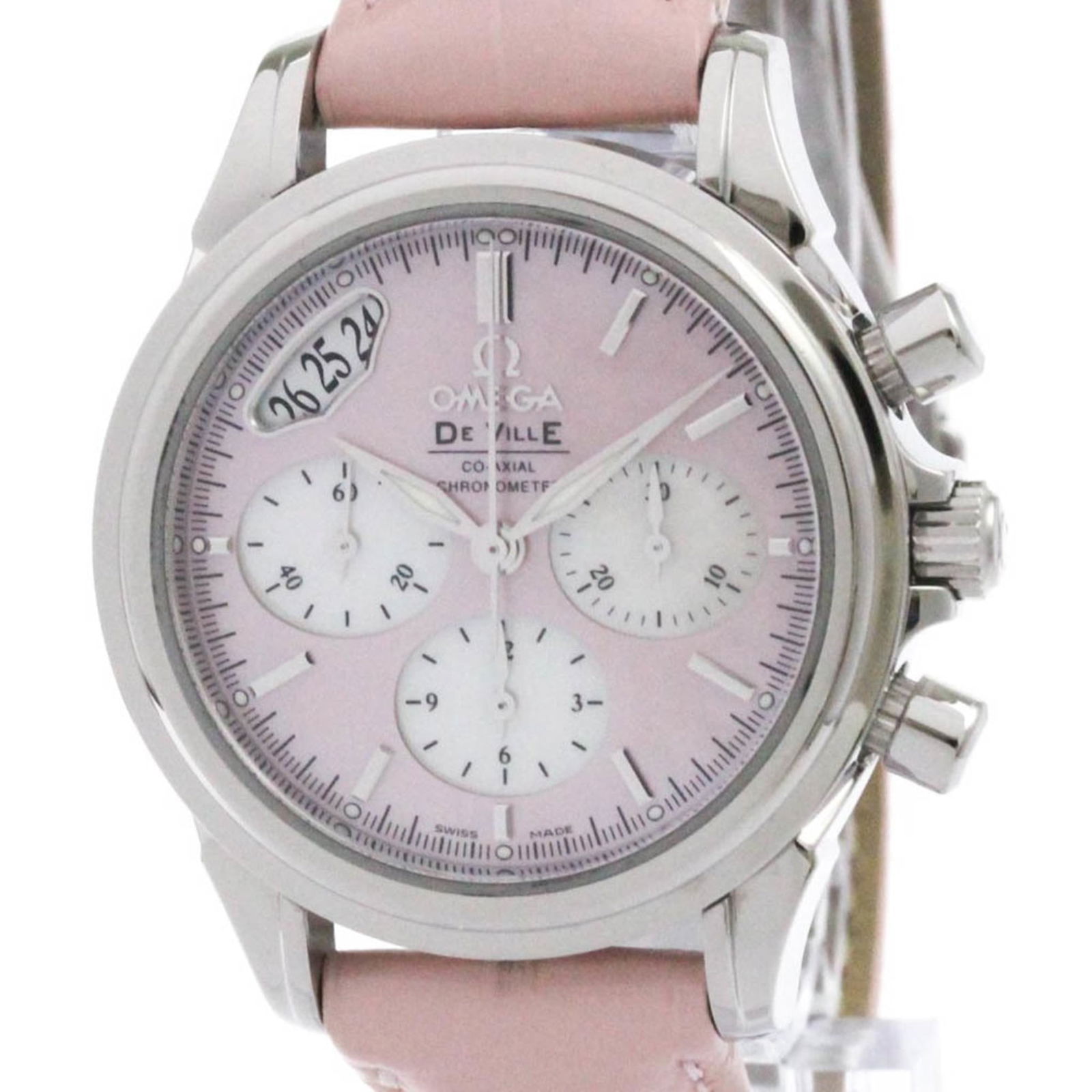 Wristwatch Omega: Wristwatch Omega This listing features Wristwatch Omega. Item specifics are provided below. Item Specifics: Brand: Omega Type: Wristwatch Style: Sport Gender: Women Material (Case): Stainless Steel