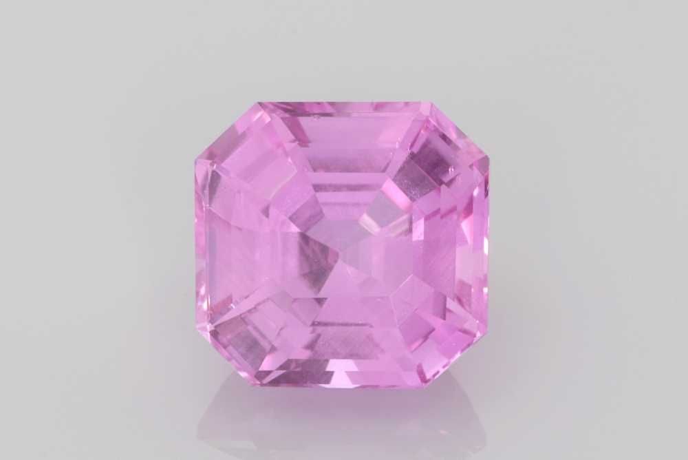 Loose Sapphire Gemstone - GIA Asscher 4.15ct Pink EC: Loose Sapphire Gemstone - GIA Asscher 4.15ct Pink EC This listing features Loose Sapphire Gemstone - GIA Asscher 4.15ct Pink EC. Item specifics are provided below. Item Specifics: Type: Sapphire