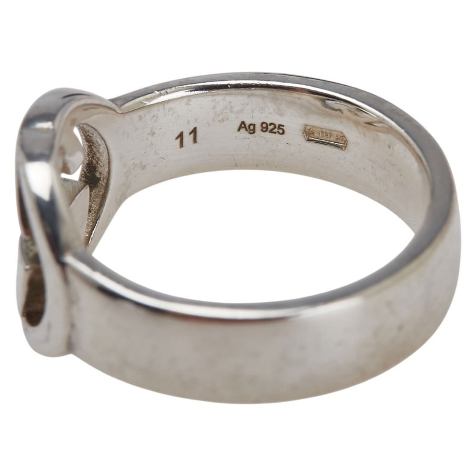 925 Gucci Band Ring Silver - 7