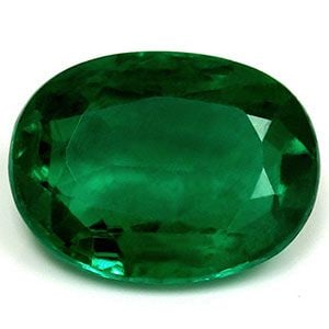 Loose Emerald Gemstone - GIA Oval 3.06ct Green SI (1 of 1)