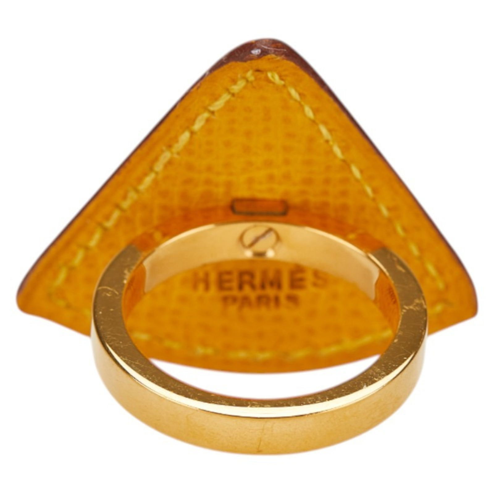 Leather Hermes Band Ring - 3