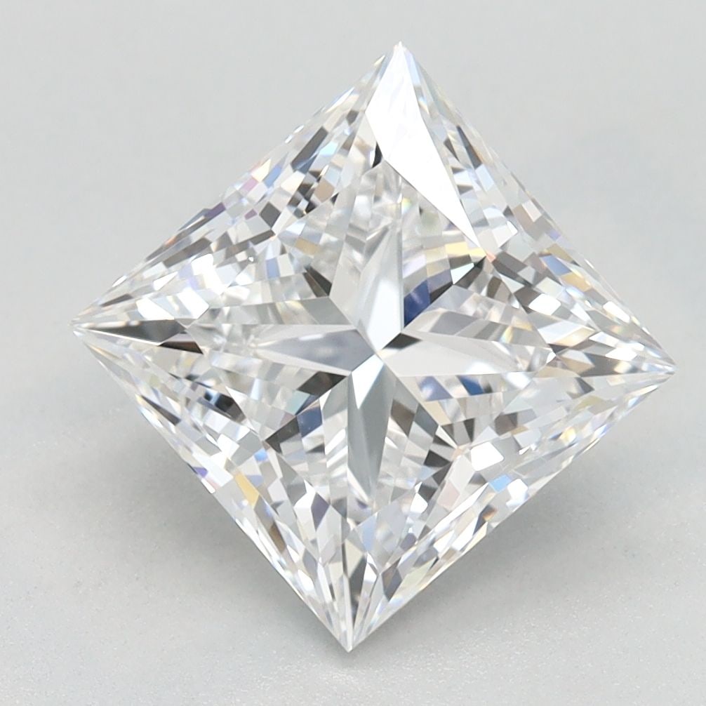 Loose Lab Diamond - GIA Princess 2.63ct D VVS1 (1 of 1)