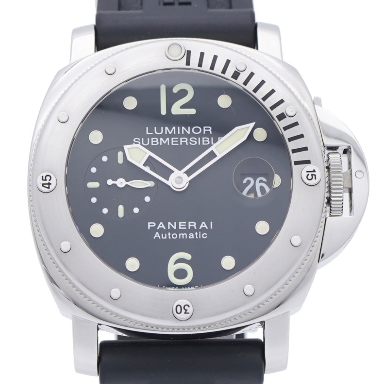 Wristwatch Panerai: Wristwatch Panerai This listing features Wristwatch Panerai. Item specifics are provided below. Item Specifics: Brand: Panerai Type: Wristwatch Gender: Men Display: Analog Material (Case): Stainless