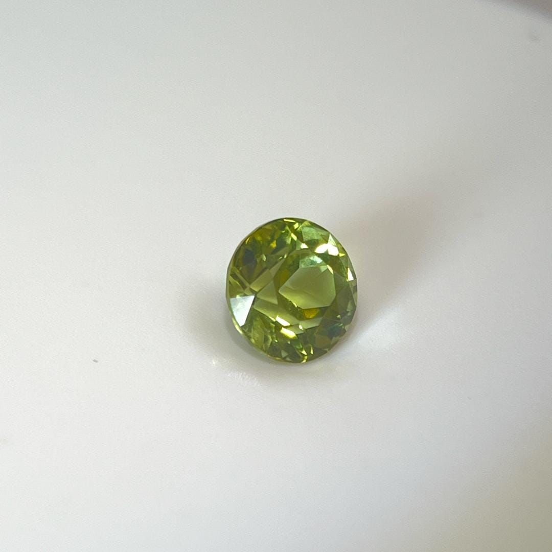 Loose Tourmaline Gemstone - Round 1.851ct Green SI (1 of 1)