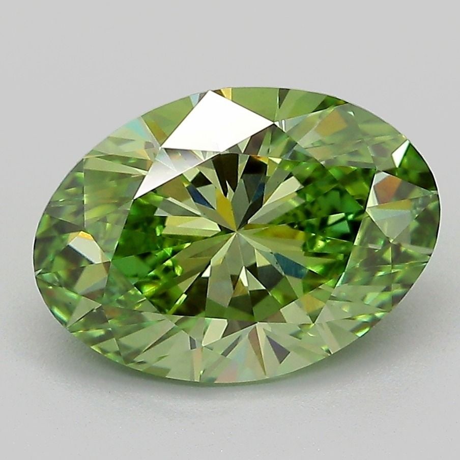 Loose Lab Diamond - IGI Oval 3.03ct Fancy Vivid Green VS1: Loose Lab Diamond - IGI Oval 3.03ct Fancy Vivid Green VS1 This listing features Loose Lab Diamond - IGI Oval 3.03ct Fancy Vivid Green VS1. Item specifics are provided below. Item Specifics: Source: