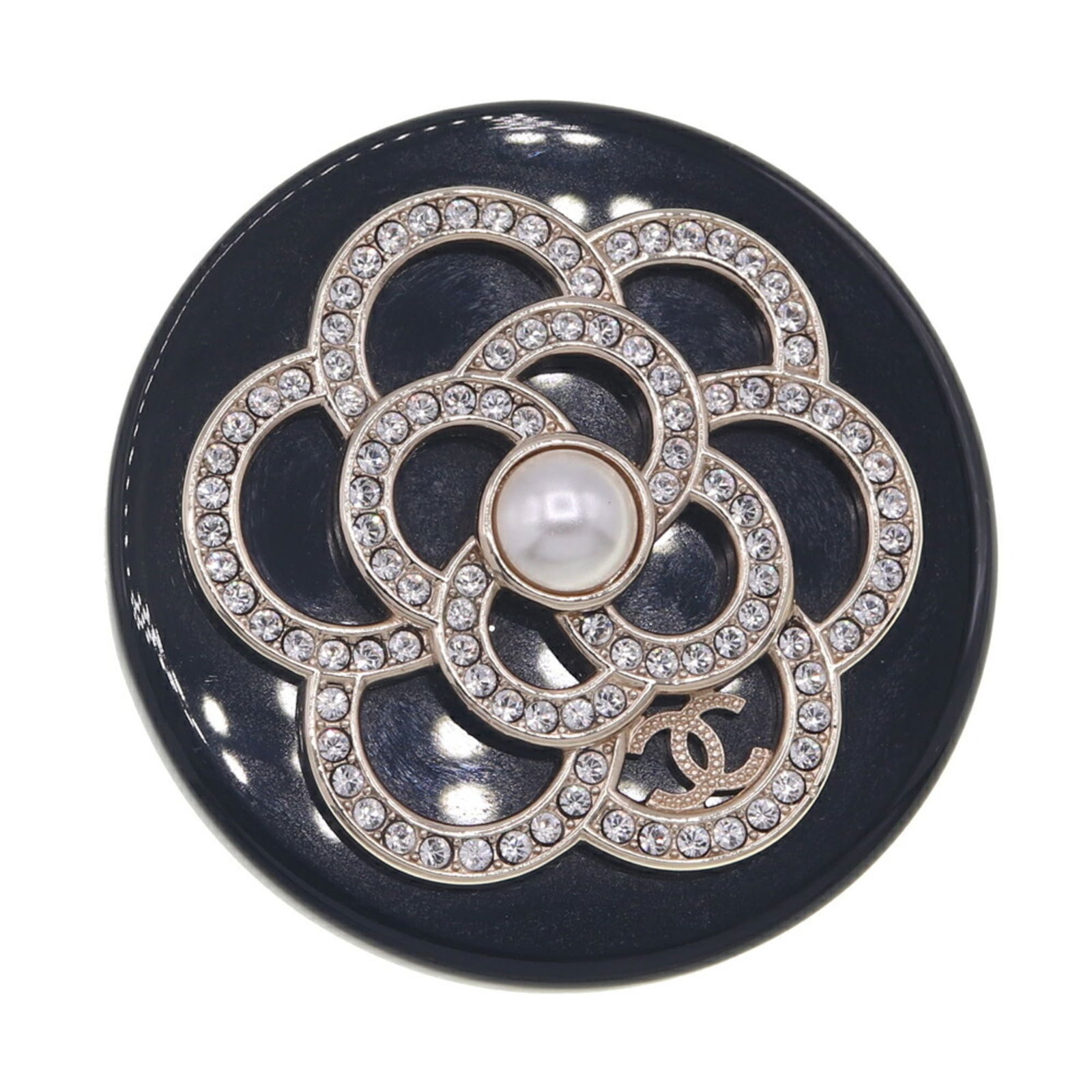 Rhinestone - Chanel Brooch Artificial Pearl - Plastic: Rhinestone - Chanel Brooch Artificial Pearl - Plastic This listing features Rhinestone - Chanel Brooch Artificial Pearl - Plastic. Item specifics are provided below. Item Specifics: Brand: Chanel Type