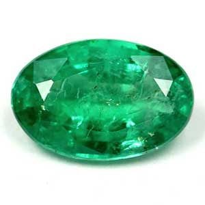 Loose Emerald Gemstone - Oval 1.67ct Green SI (1 of 1)