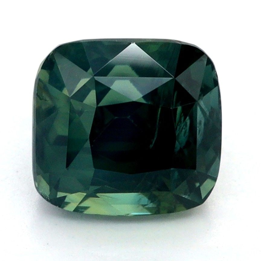 Loose Sapphire Gemstone - Cushion 2.04ct Green EC (1 of 1)