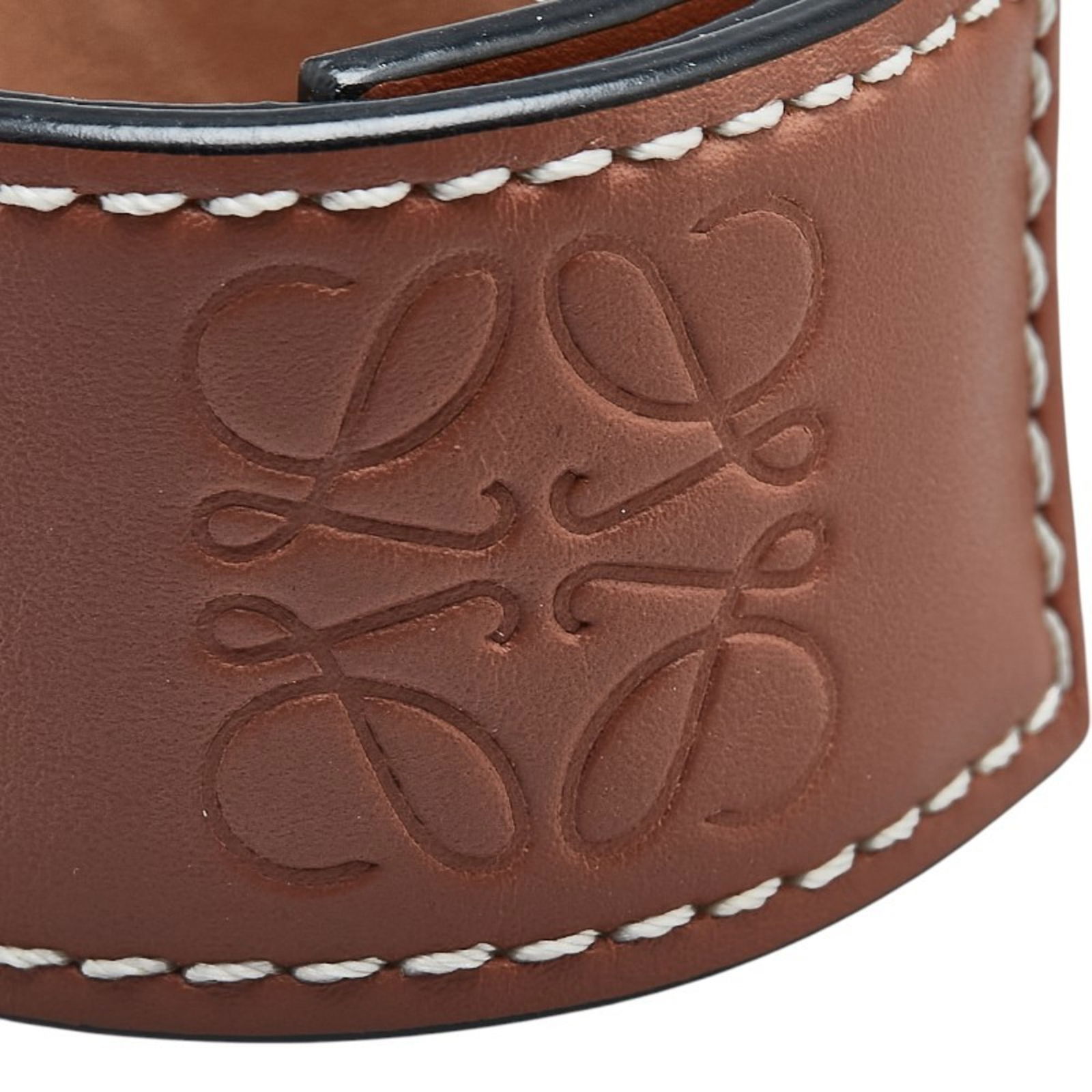 Leather Loewe Charm Bracelet - 4