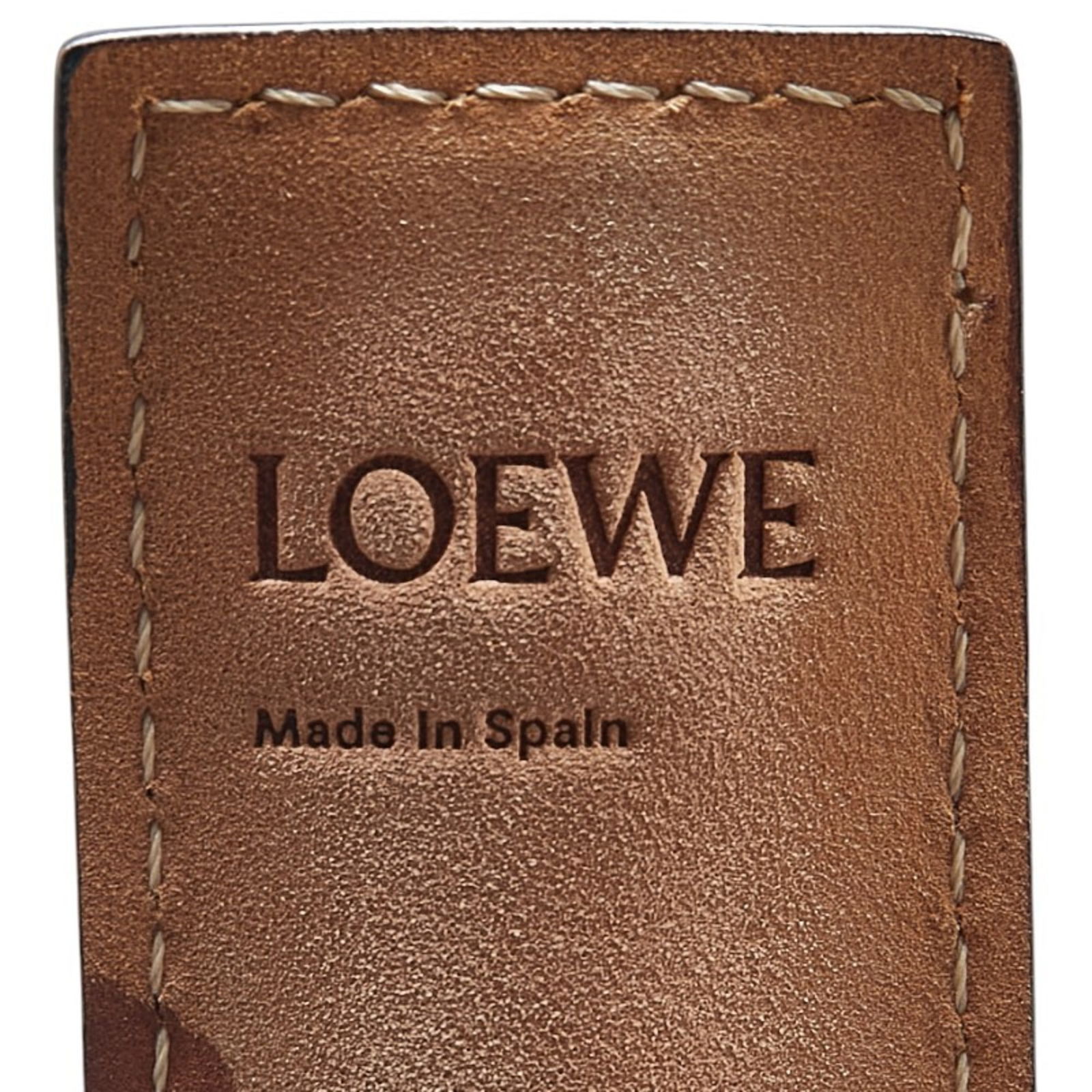 Leather Loewe Charm Bracelet - 5