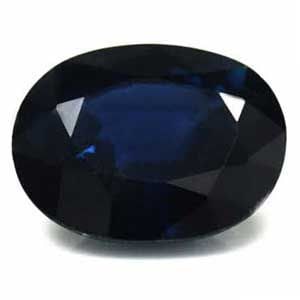 Loose Sapphire Gemstone - Oval 1.08ct Blue SI (1 of 1)