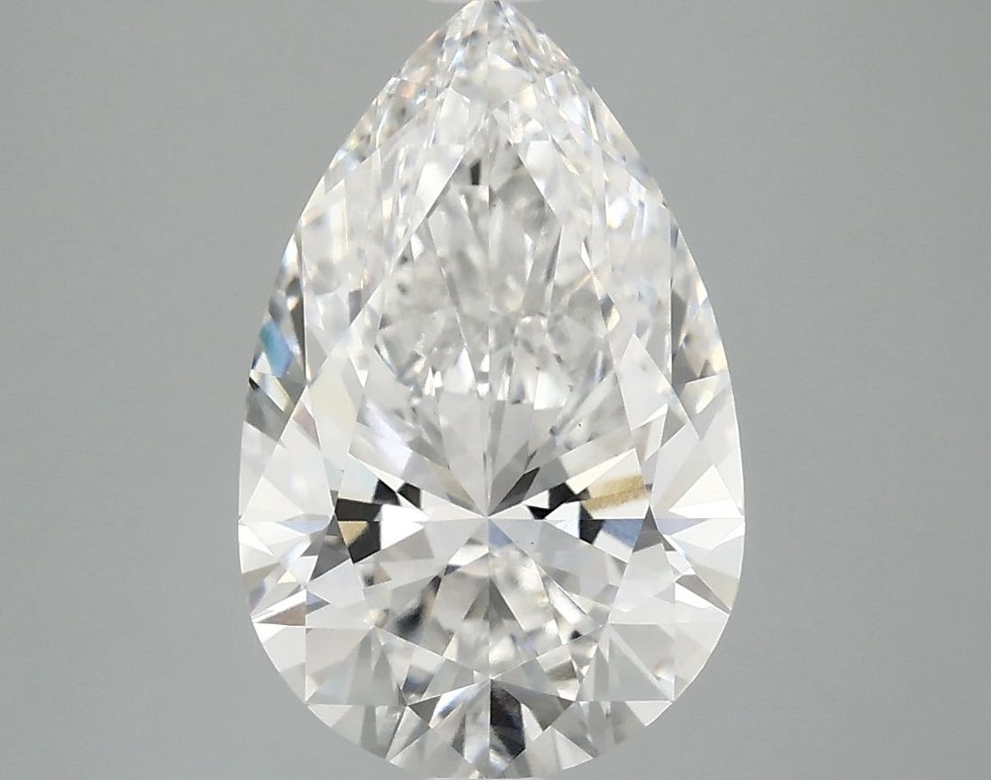 Loose Lab Diamond - IGI Pear 3.1ct E VS1 (1 of 1)
